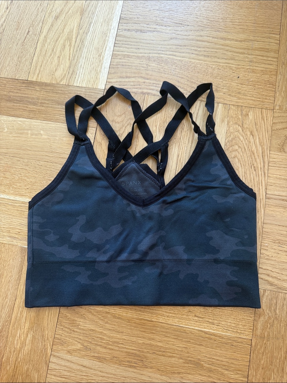 Spanx Black Camo Sports Bea